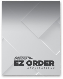 Metra EZ Applications Booklet